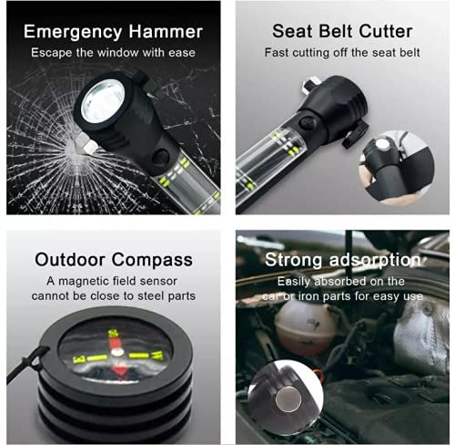 Breewell 8-in-1 Solar Flashlight