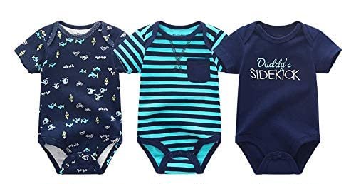 Romper For Baby Boys & Baby Girls Casual Printed Pure Cotton