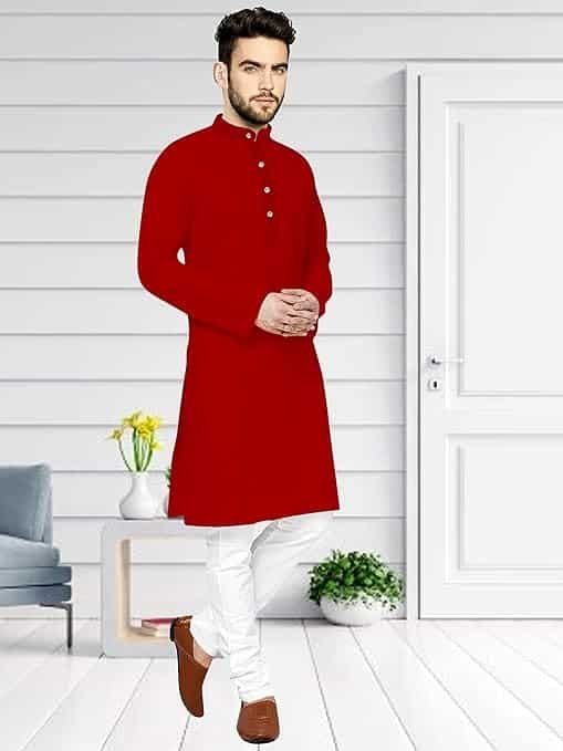 GROWTALE Mens Premium Cotton Kurta Payjama Set