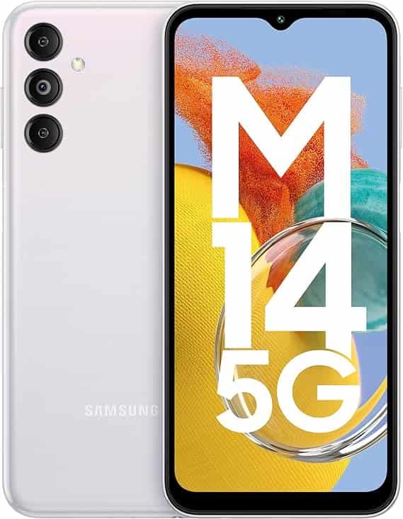 SAMSUNG Galaxy M14 5G (Icy Silver 128 GB