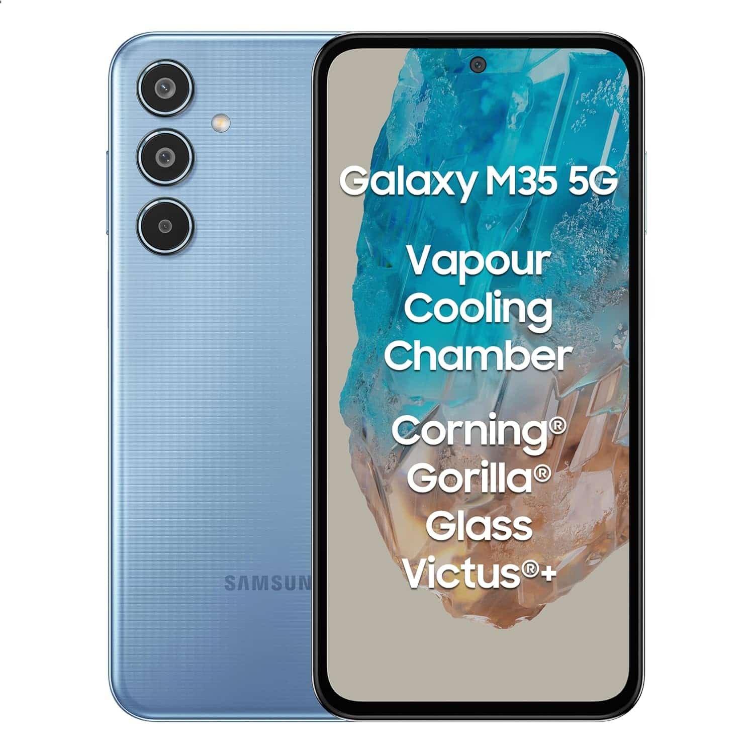 SAMSUNG Galaxy M34 5G Waterfall Blue
