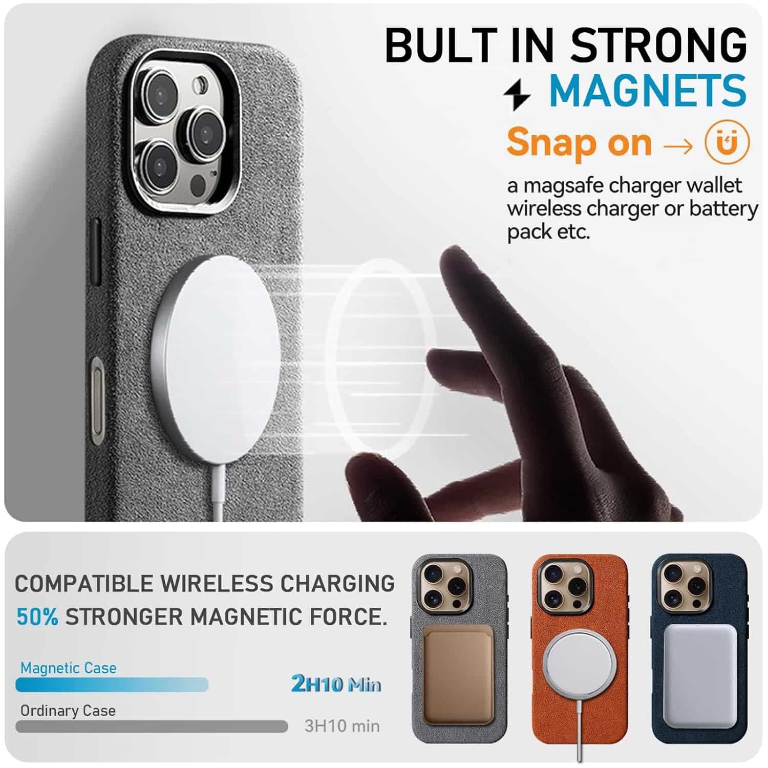 AdirMi Luxurious Alcantara Case