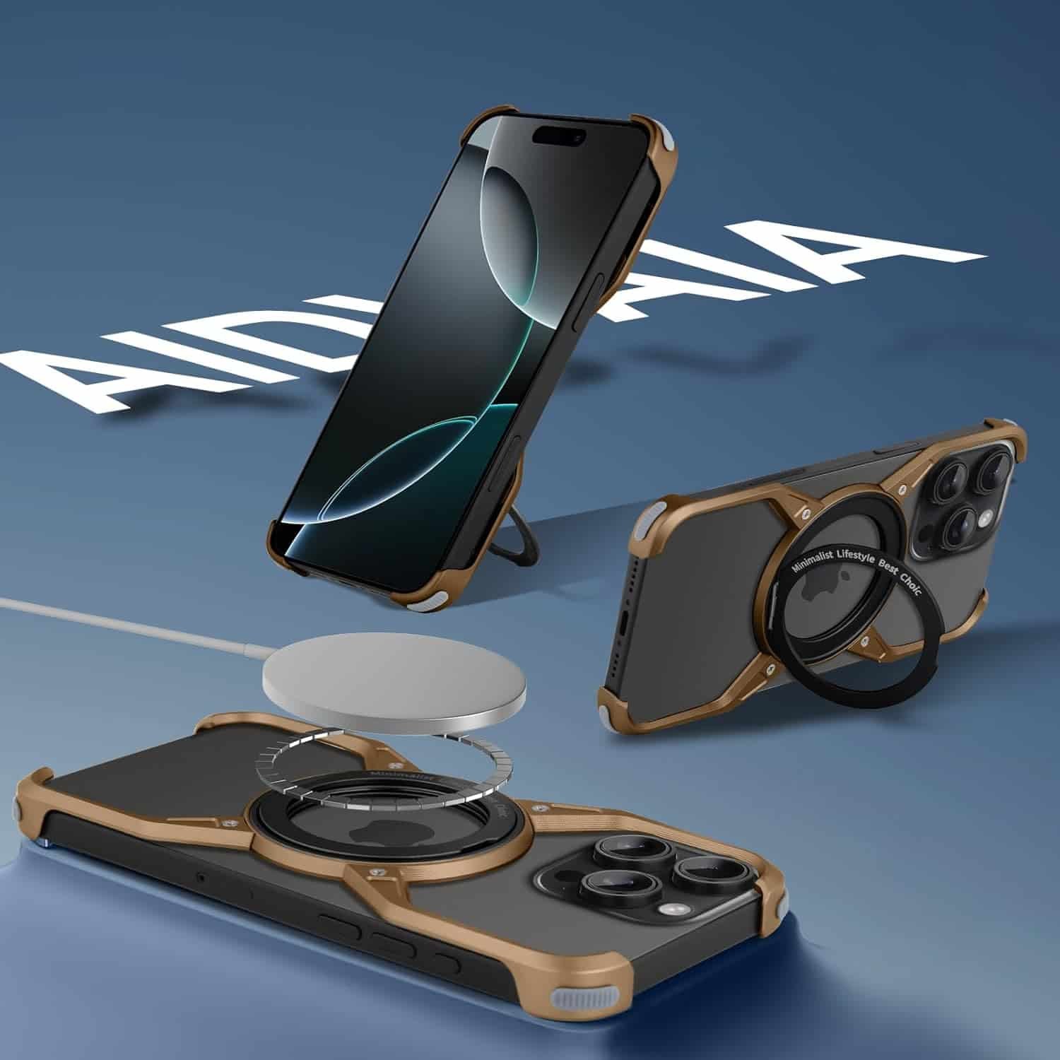 Aidvaia Frameless Case for iPhone 16 Pro Max