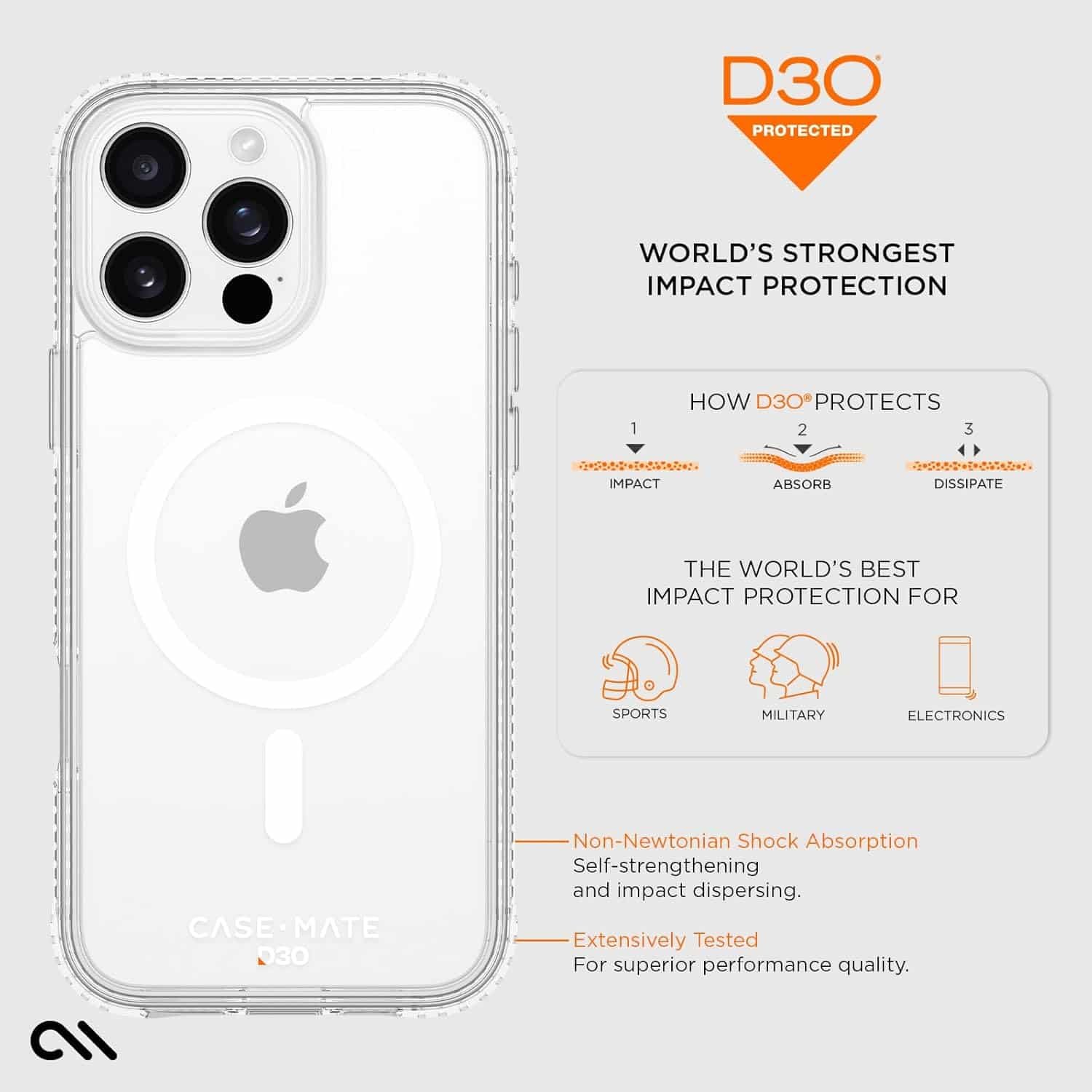 Case-Mate Tough Shockproof Cover