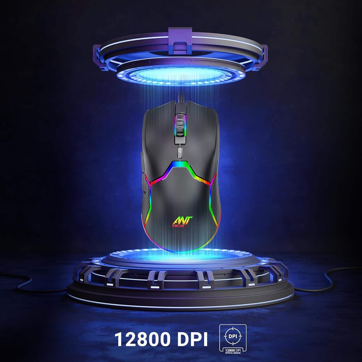 Ant Value GM1001 USB Wired Gaming Mouse