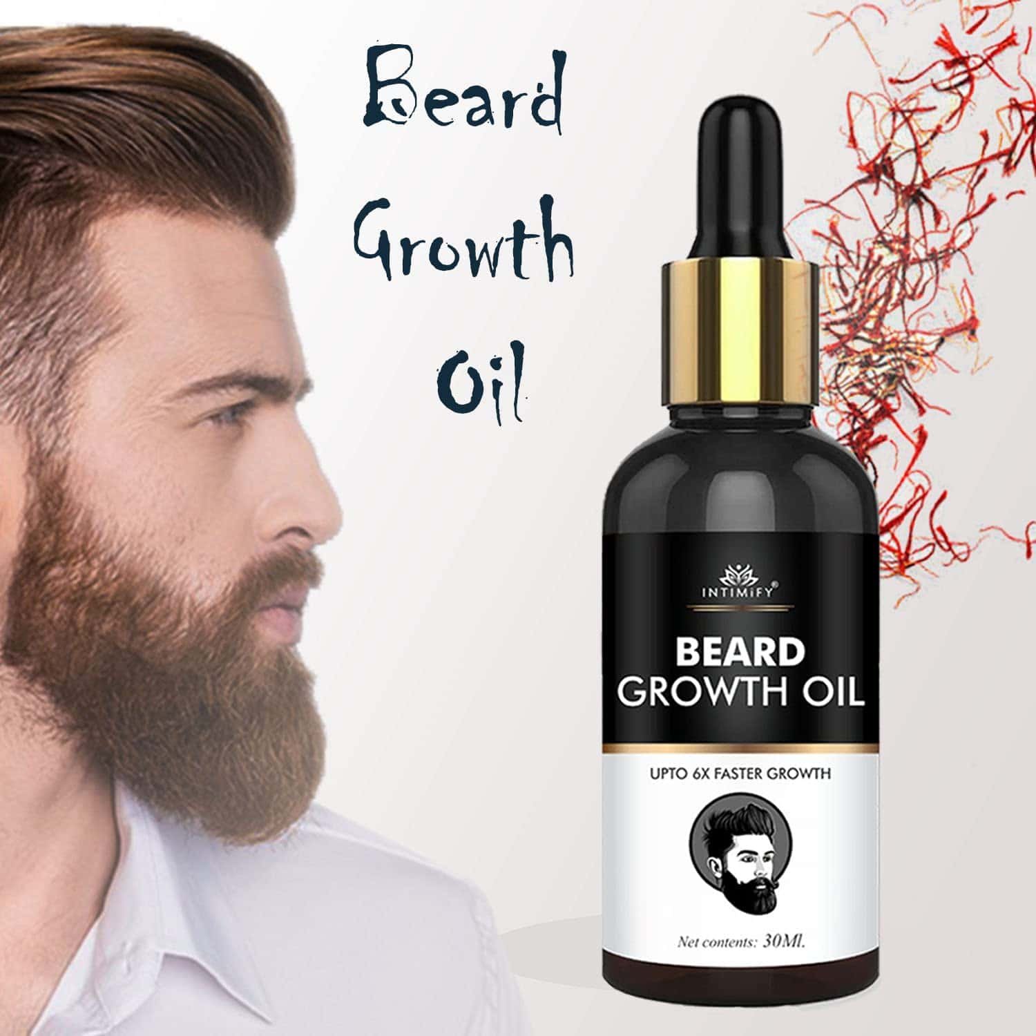 INTIMIFY Natural Beard Growth Oil