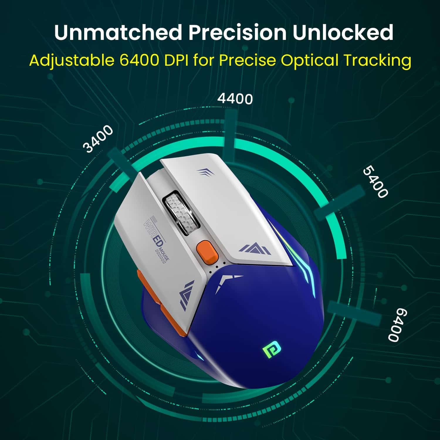 Portronics Vader Wired Gaming Mouse