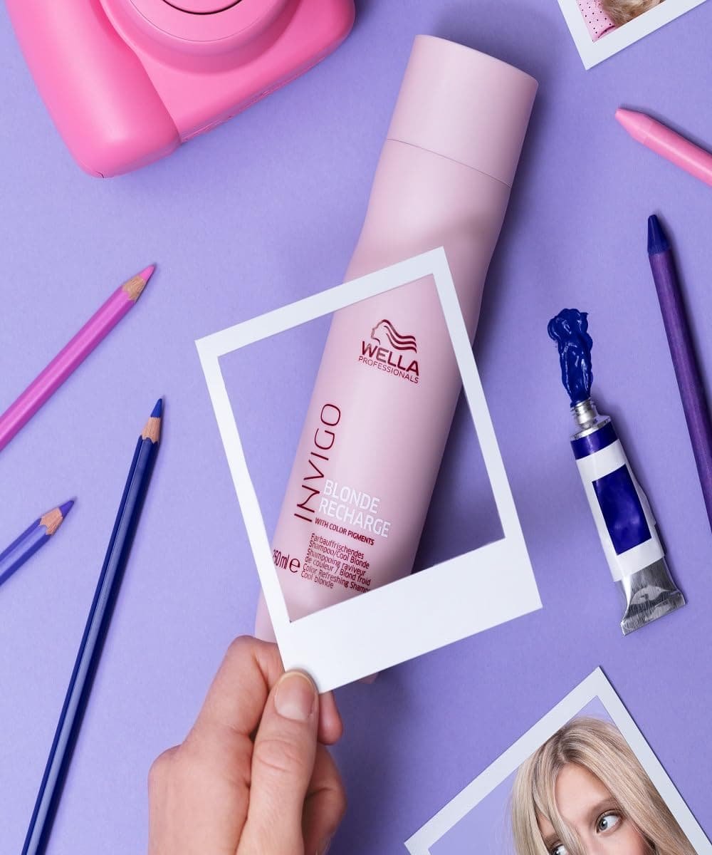 Wella Professionals Invigo Blonde Recharge Color Refreshing Shampoo-Cool Blonde