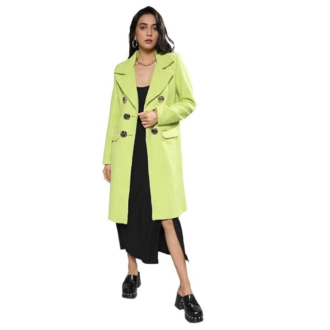 Campus Sutra Women's Long Coat
