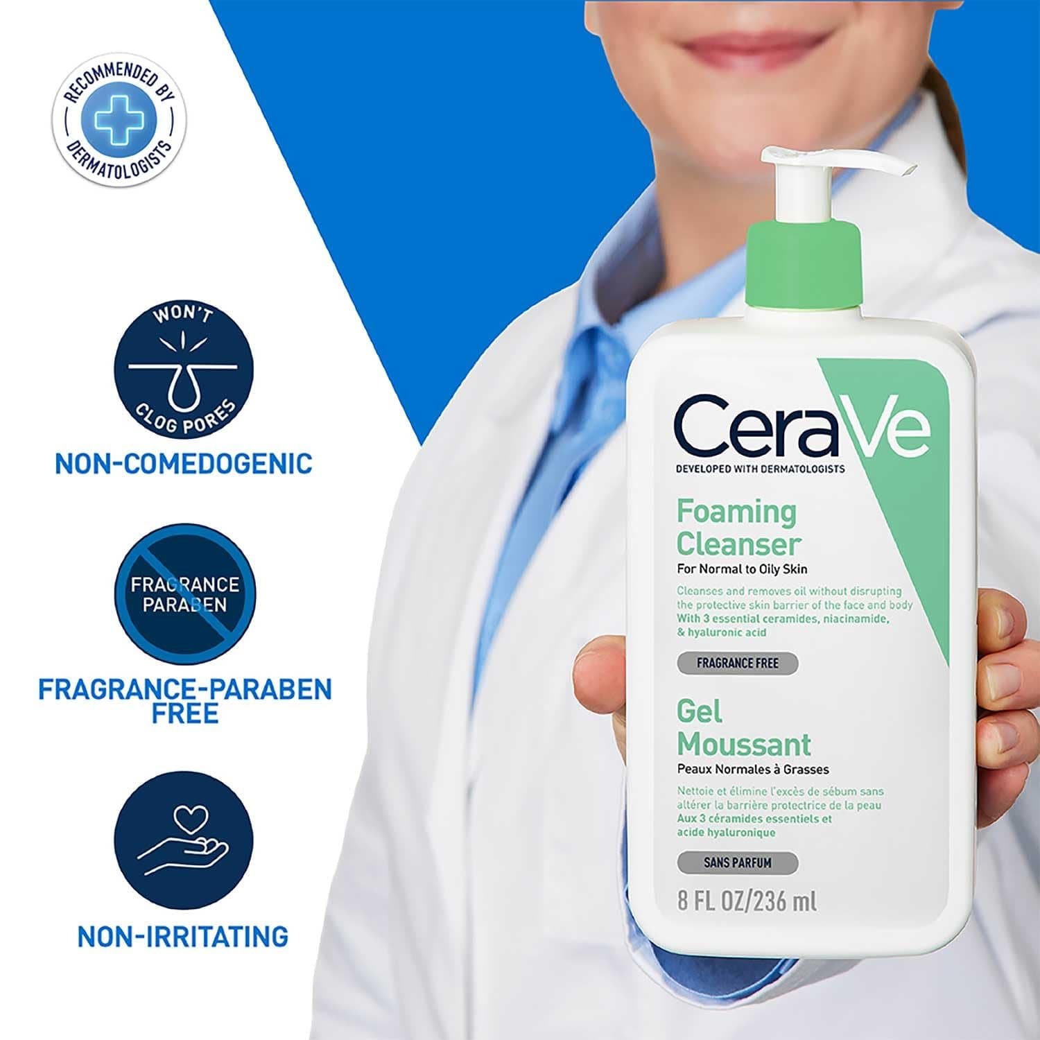 CeraVe Foaming Facial Cleanser