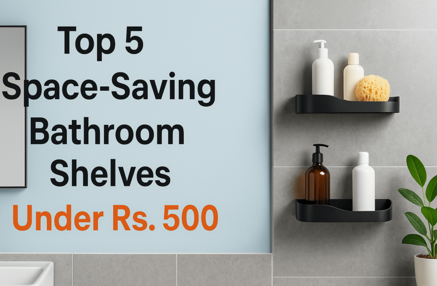 Top 5 Space-Saving Bathroom Shelves