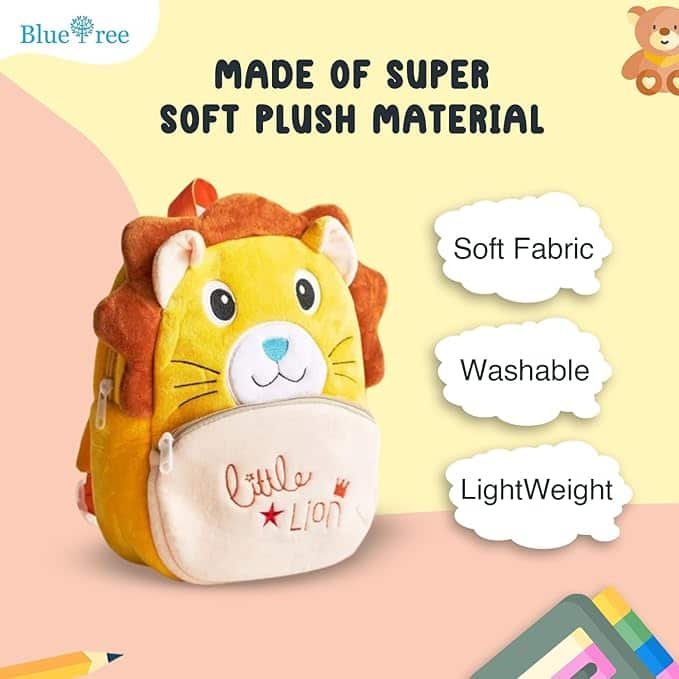 blue tree Cute Kids Backpack Toddler Bag