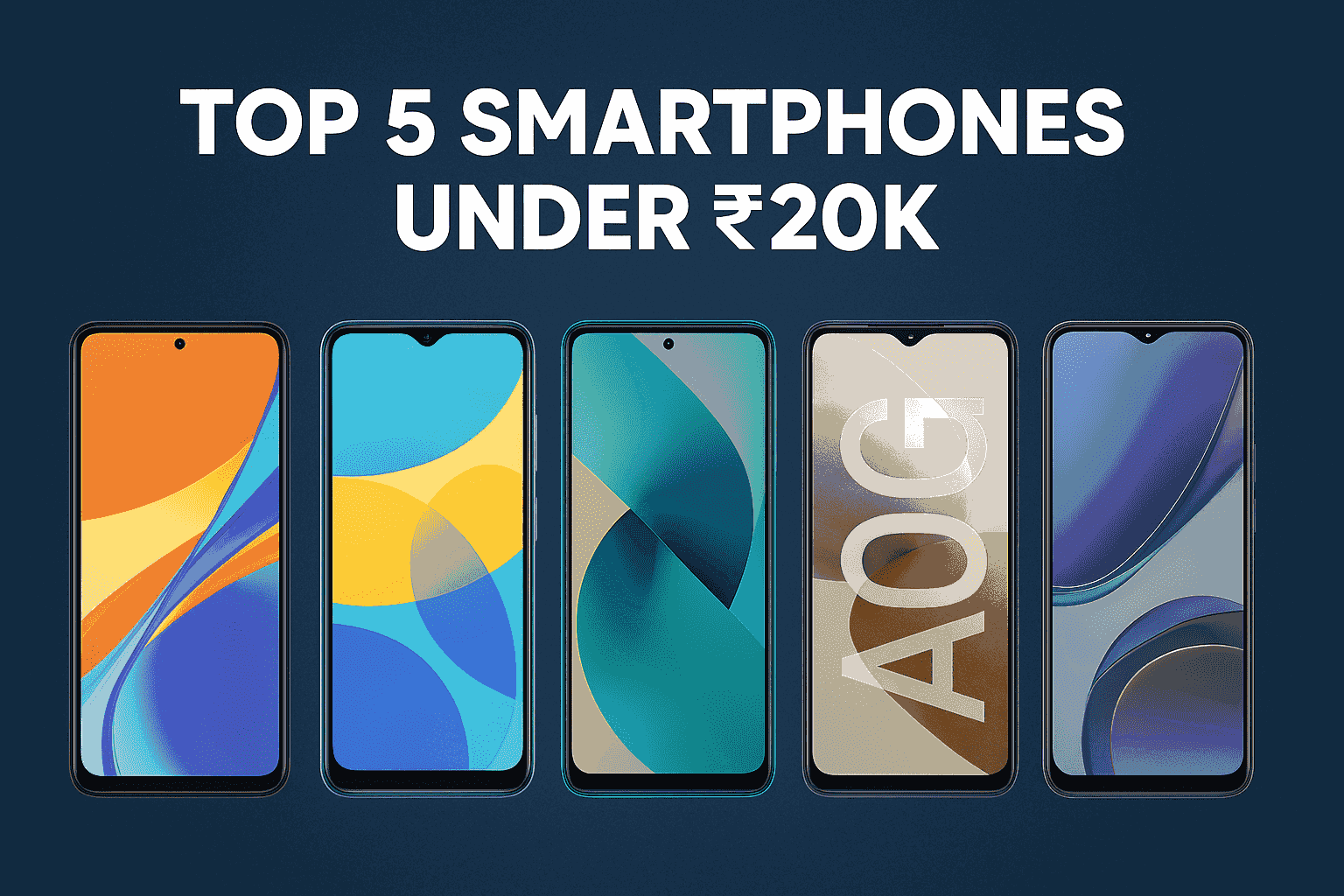 Best Smartphones Under ₹20k