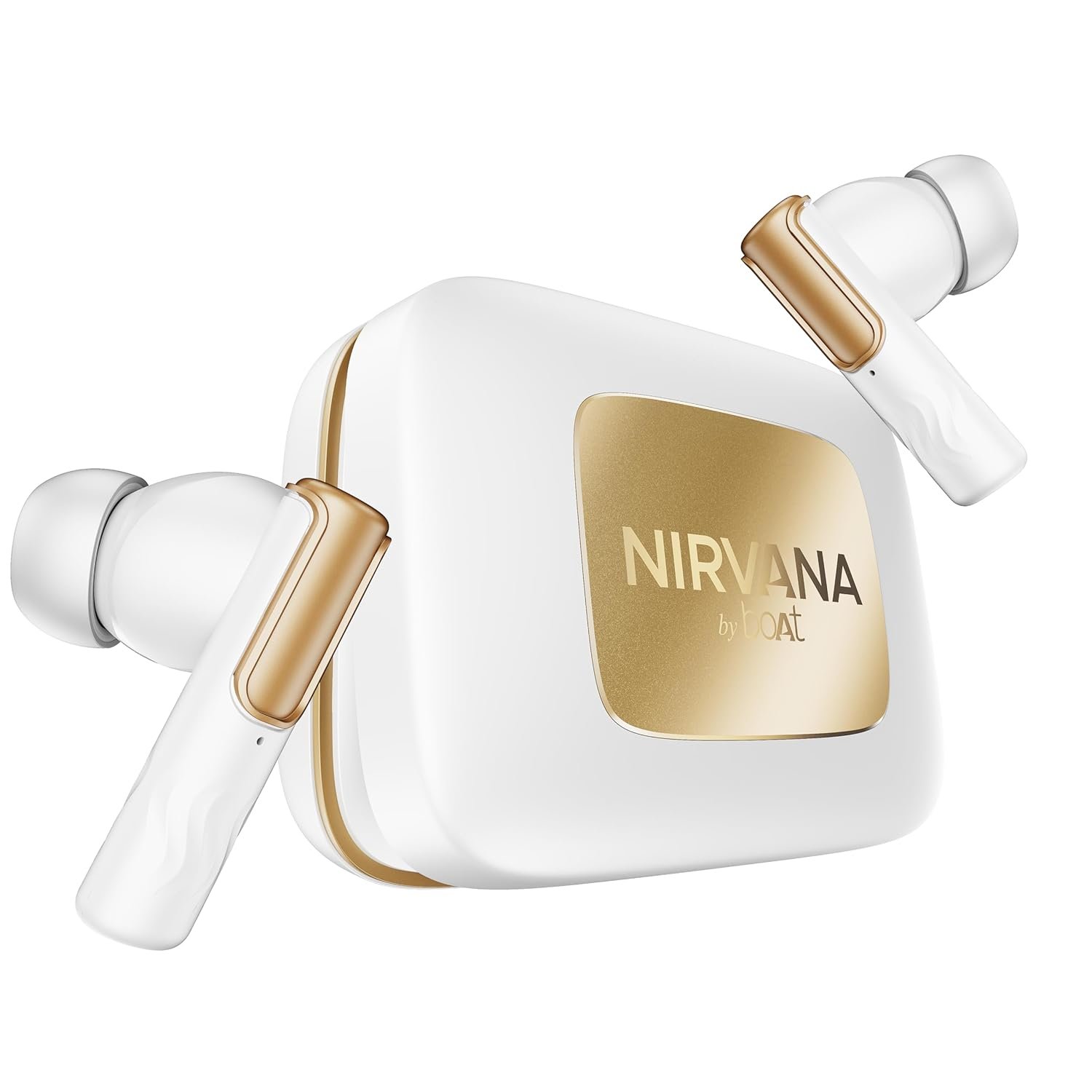 boAt Nirvana Ivy Pro TWS Earbuds - Ivory Gold