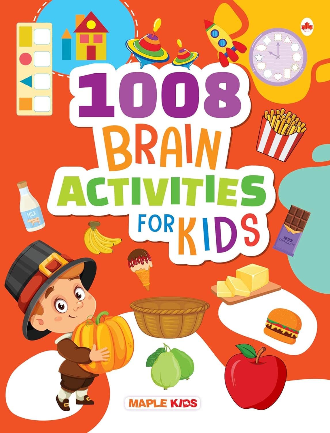 1008 Brain Activities Book for Kids