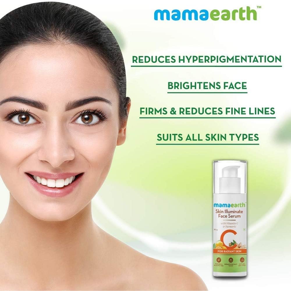 Mamaearth Skin Vitamin C Face Serum with Turmeric