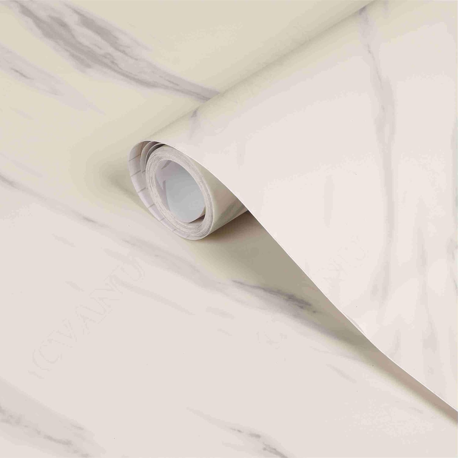 Marble-Textured Self-Adhesive Contact Paper