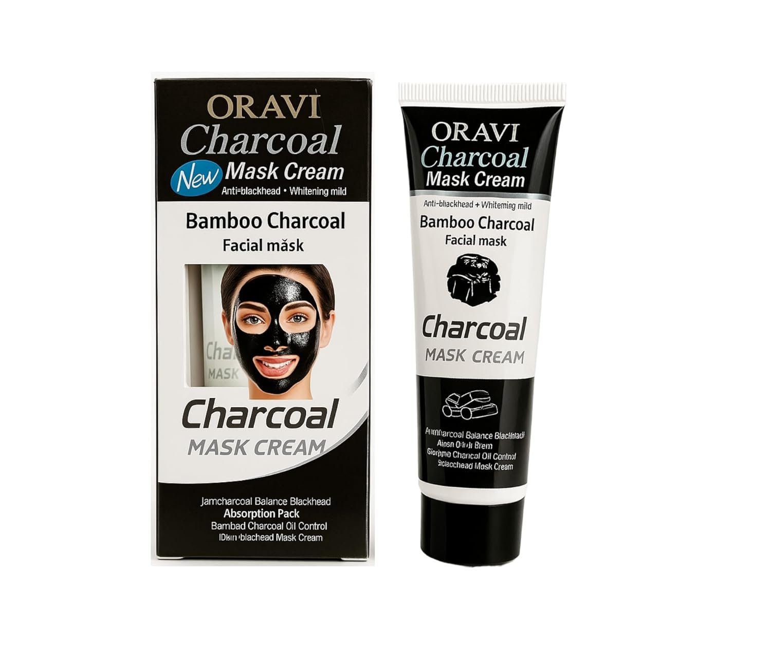 ORAVI Charcoal Face Mask