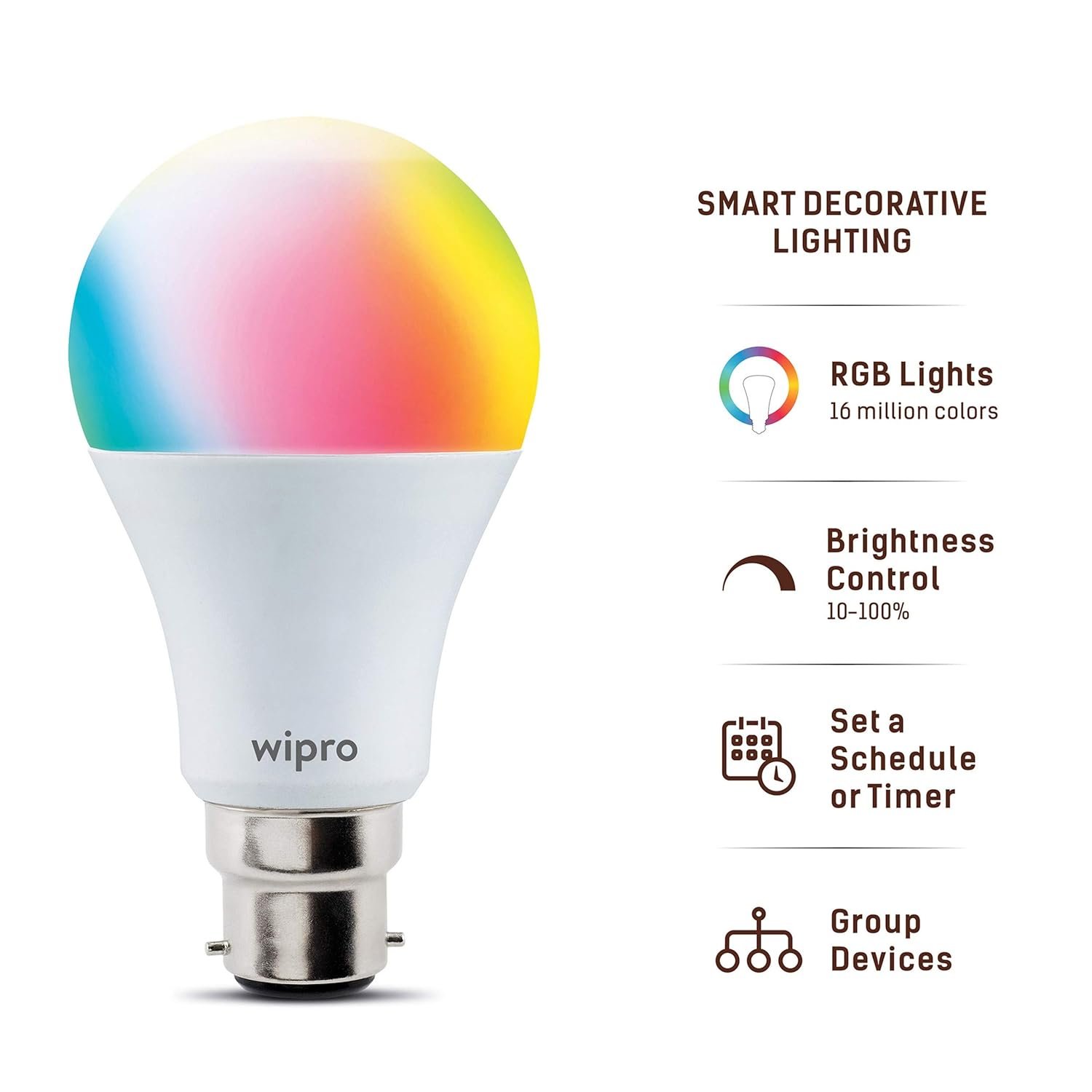 Wipro Smart WiFi LED Bulb