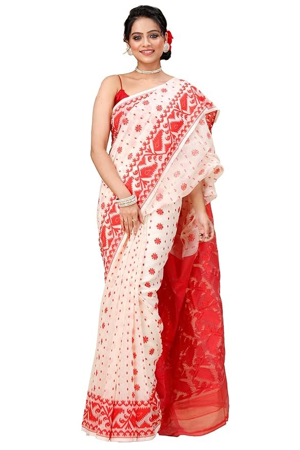 Oishani Saree Ghor Jamdani