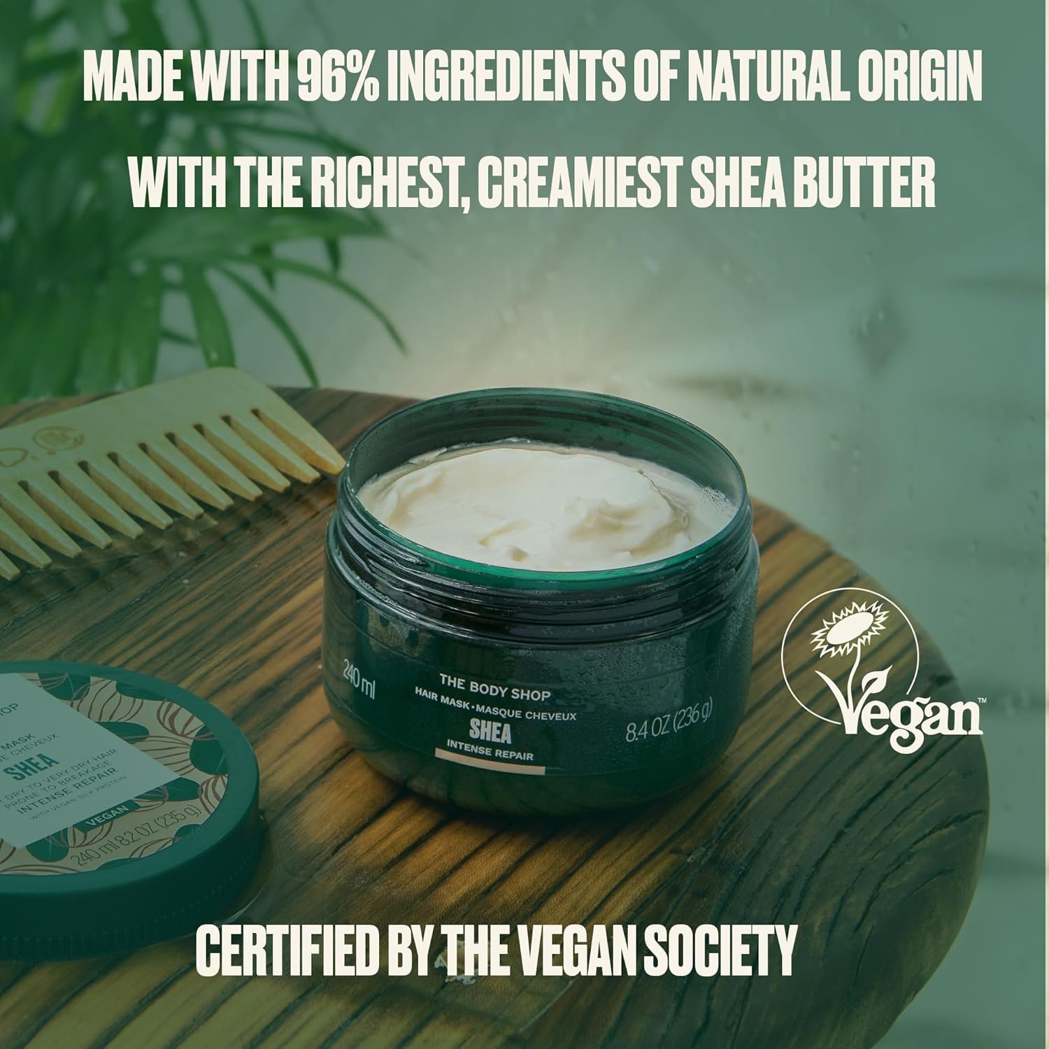 The Body Shop Shea Butter Richly Replenishing Hair Mask, 235g