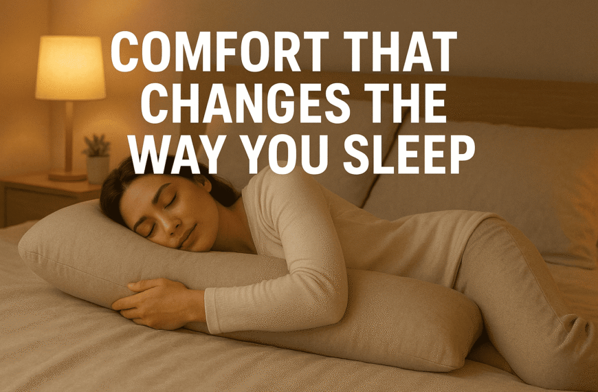 Premium Cuddle Pillow Changed My Sleep