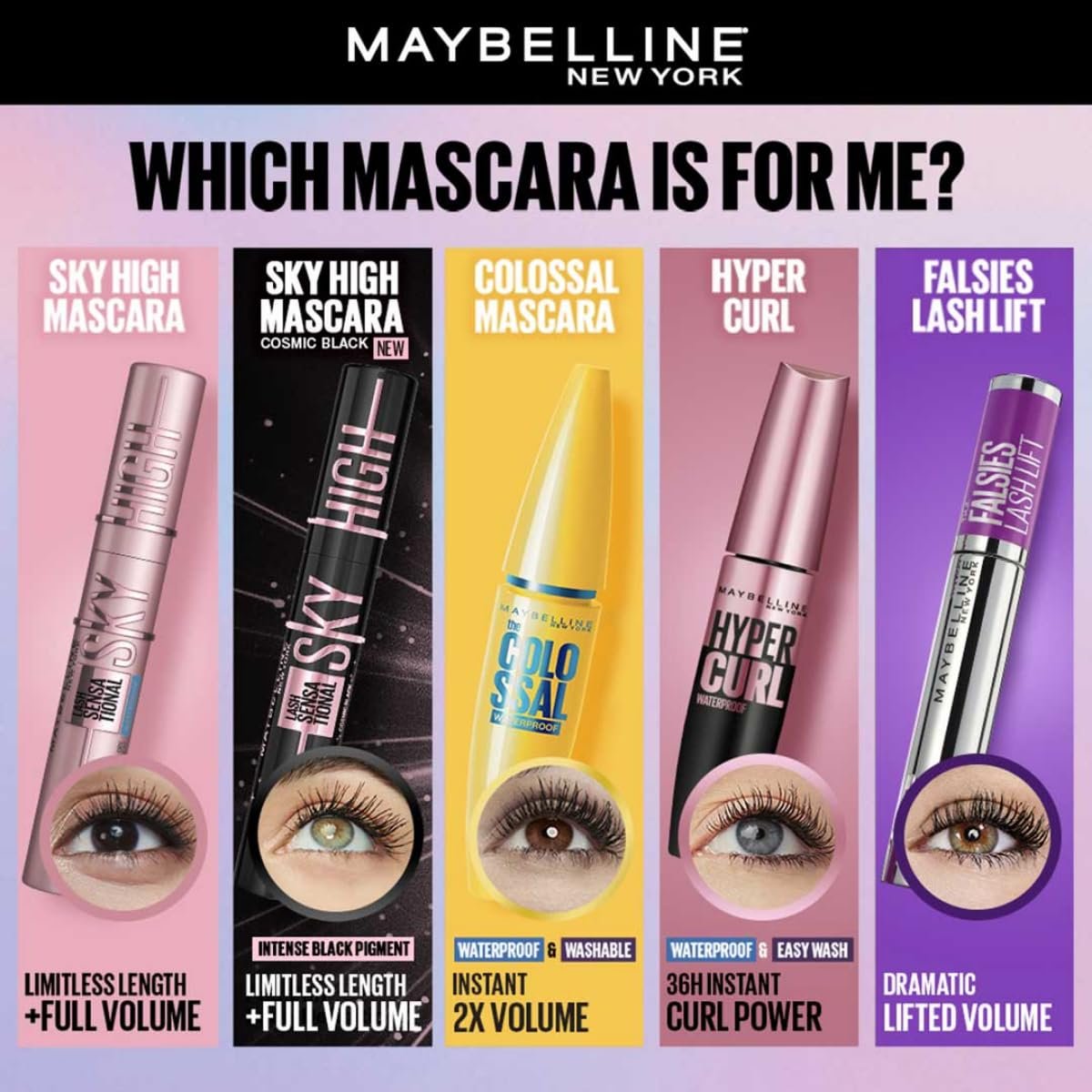 Maybelline New York Lash Sensational Sky High Mascara