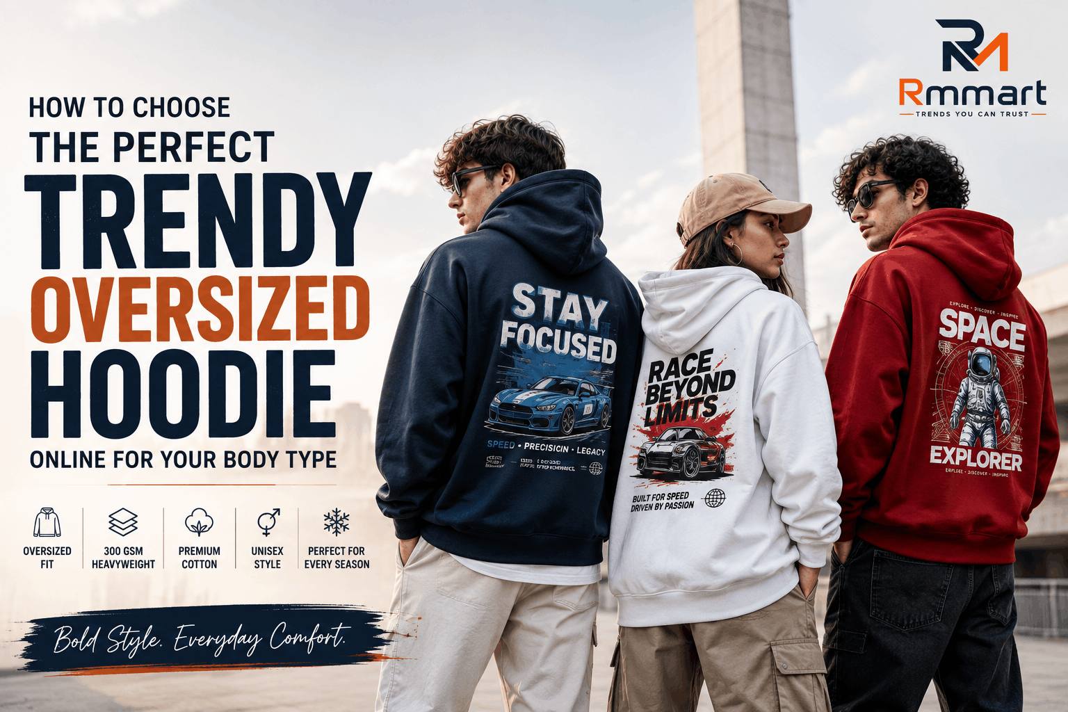 RMmart Trendy Oversized Hoodie Online