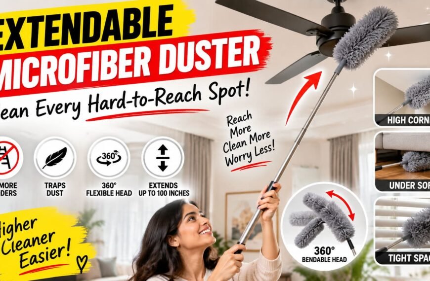 Extendable Microfiber Duster